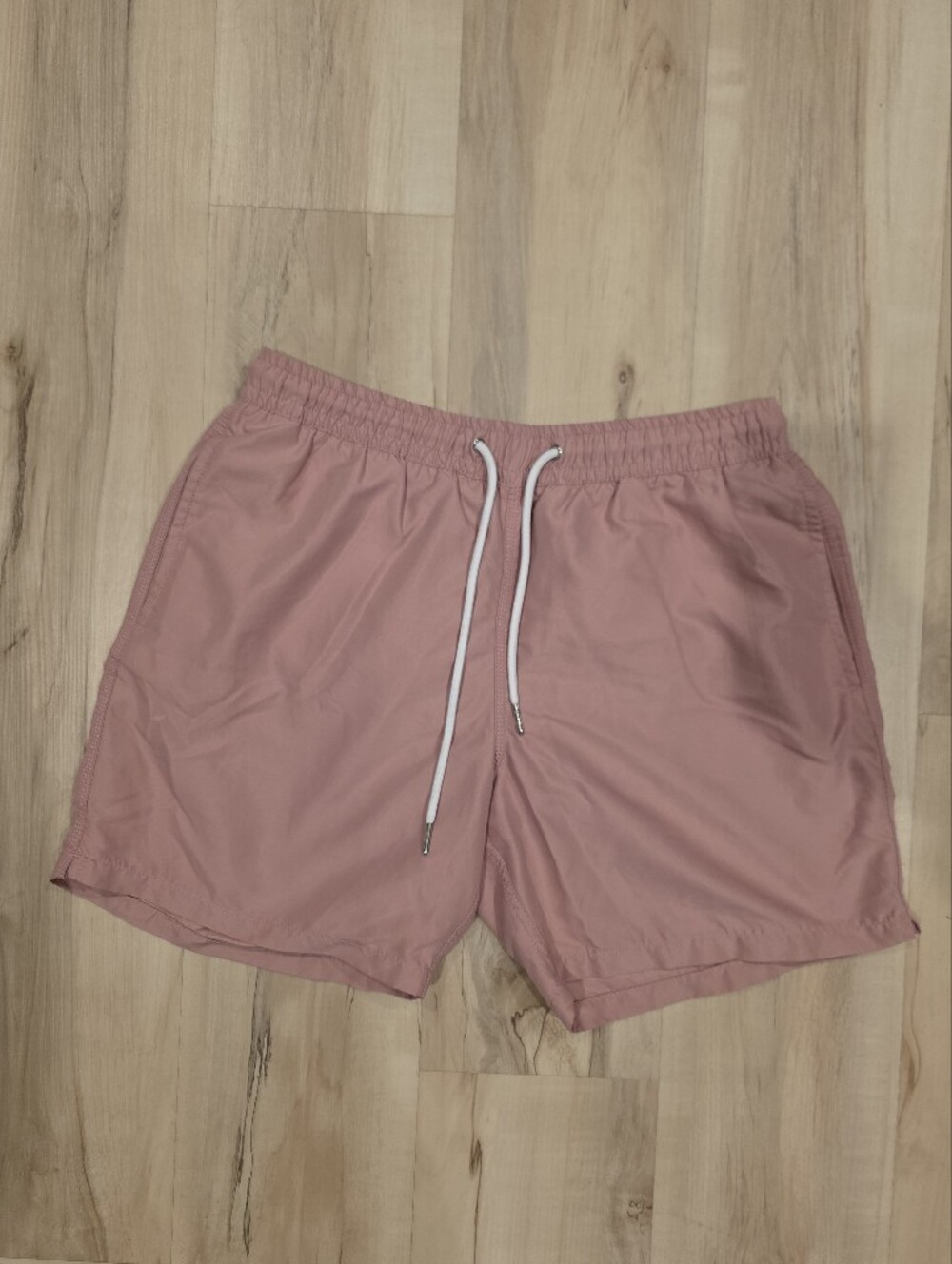 Slate & Stone Dusty Pink Drawstring Shorts